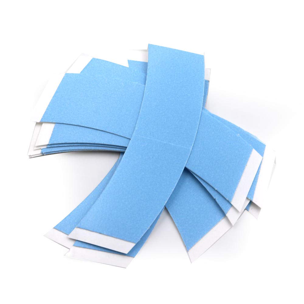 18pcs Strong Wig Lace Front Blue Double Tape - Toupee, Lace Wig & Hair Extension Adhesive - Secure Hold for All-Day Wear - Perfect for Cosplay, Daily Use & Hair System Maintenance