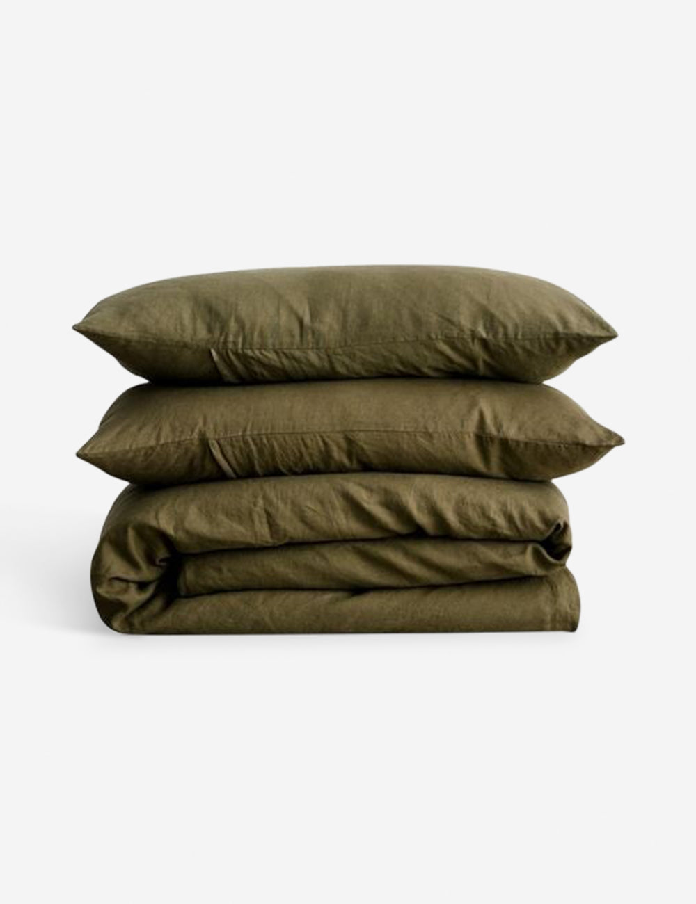 Premium European Flax Linen Duvet Cover Set by Cultiver - Breathable & Soft 100% Natural Bedding for All Seasons - Perfect for Master Bedroom, Guest Room & Vacation Homes