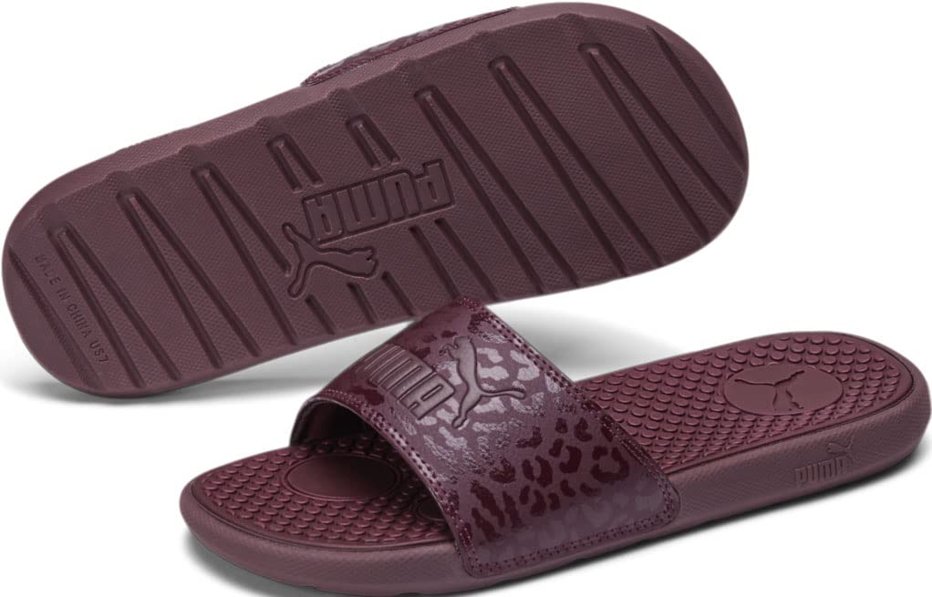 PUMA Women's Cool Cat Matte & Shine Sandals - Comfortable Casual Slide Sandals for Women, Perfect for Beach, Pool, and Summer Outfits