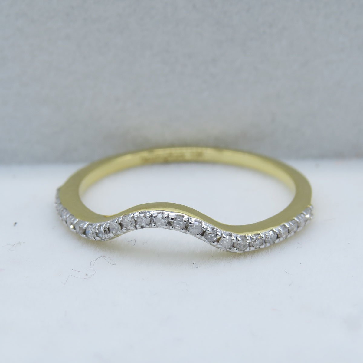 0.15 Cttw Round White Diamond Wedding Ring Enhancer Guard Band for Women - Solid Gold Contour Bridal Jewelry - Perfect for Engagement, Anniversary & Special Occasions