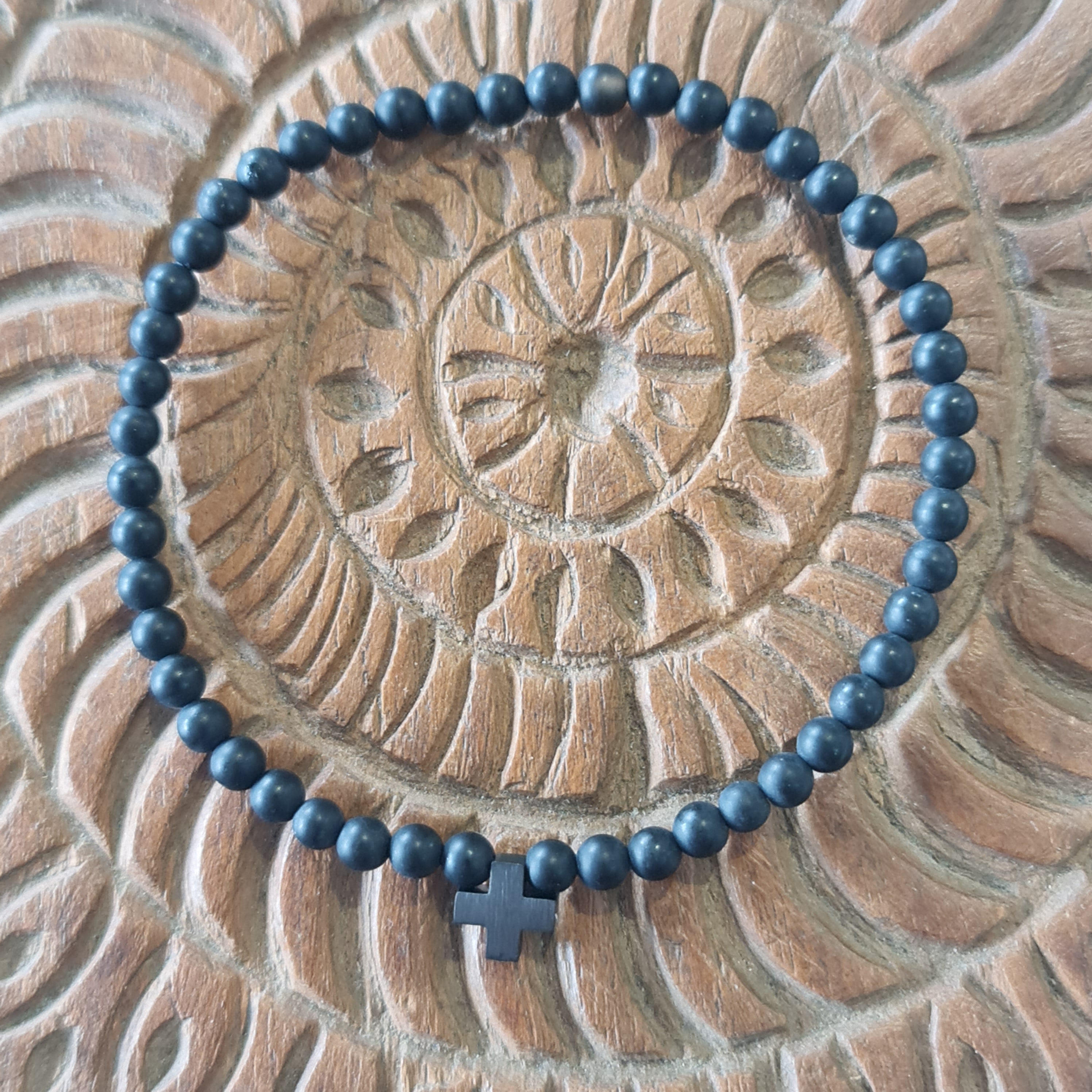 Ares Faith Protection Stone Bracelet for Men & Women - Spiritual Healing Crystal Beaded Wristband for Meditation, Yoga & Positive Energy