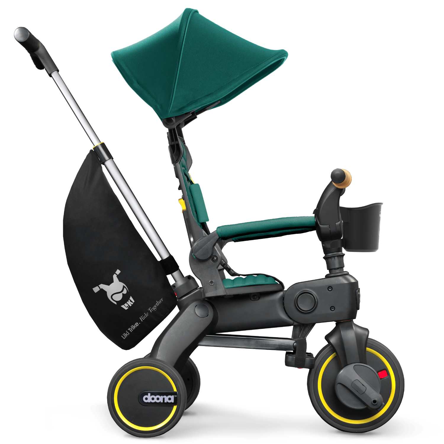 Doona Liki Trike S5 - Lightweight Foldable Baby Stroller & Toddler Tricycle for Ages 1-3 | Perfect for Outdoor Walks, Park Visits & Travel | Compact Design for Easy Storage & Transport