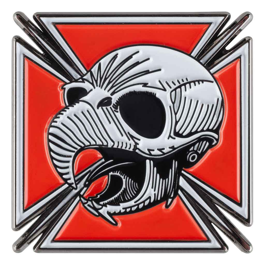 Bones Brigade Hawk Lapel Pin - Vintage Skateboarding Enamel Badge - Perfect for Jackets, Backpacks & Skateboard Decks - Collectible Skate Culture Accessory