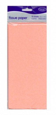 Acid-Free Tissue Paper - 10 Sheets Pink for Gift Wrapping, Scrapbooking & DIY Crafts