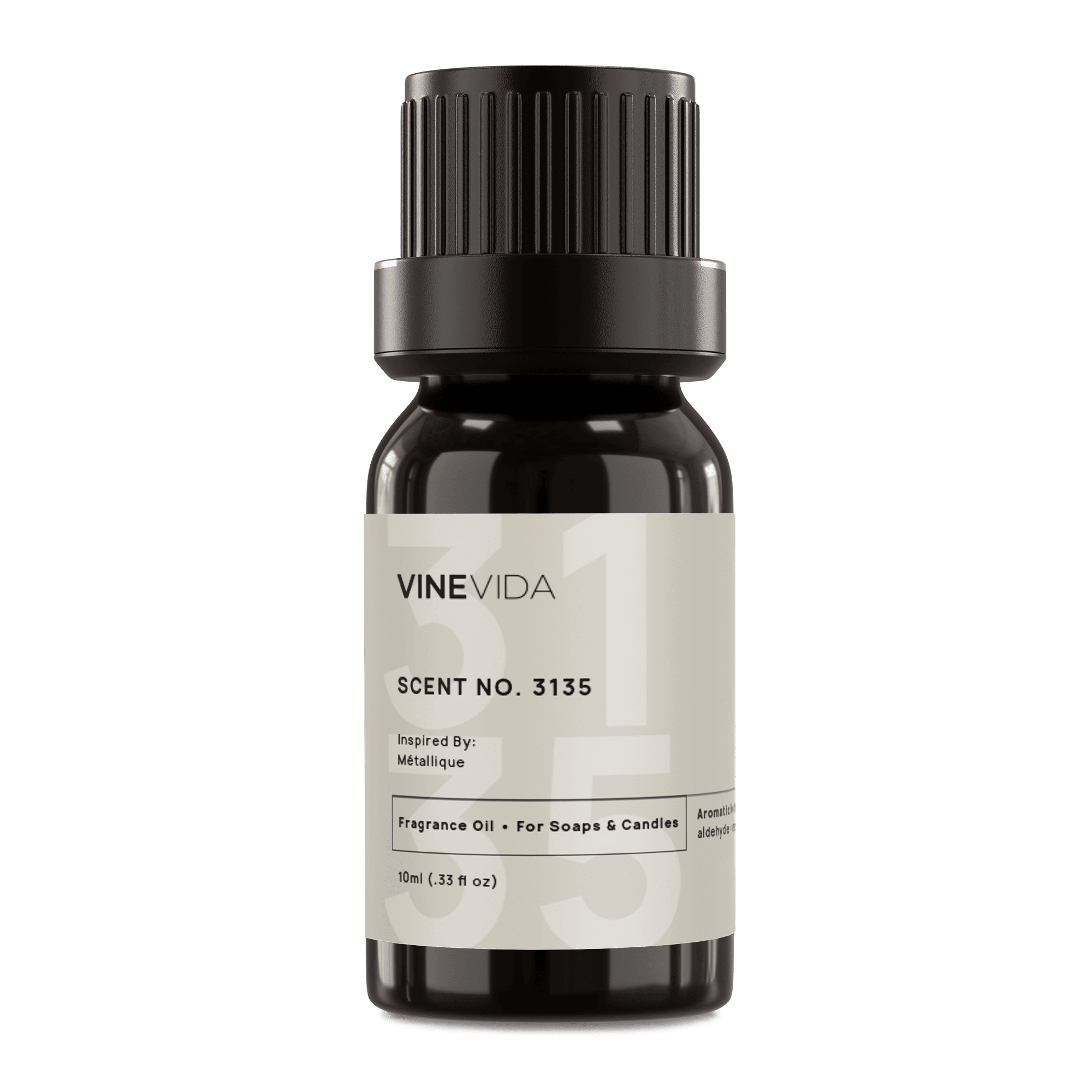 NO. 3135 Fragrance Oil for Soaps & Candles - Inspired by Tom Ford Métallique | Long-Lasting Scent for DIY Bath & Body Products, Home Aromatherapy