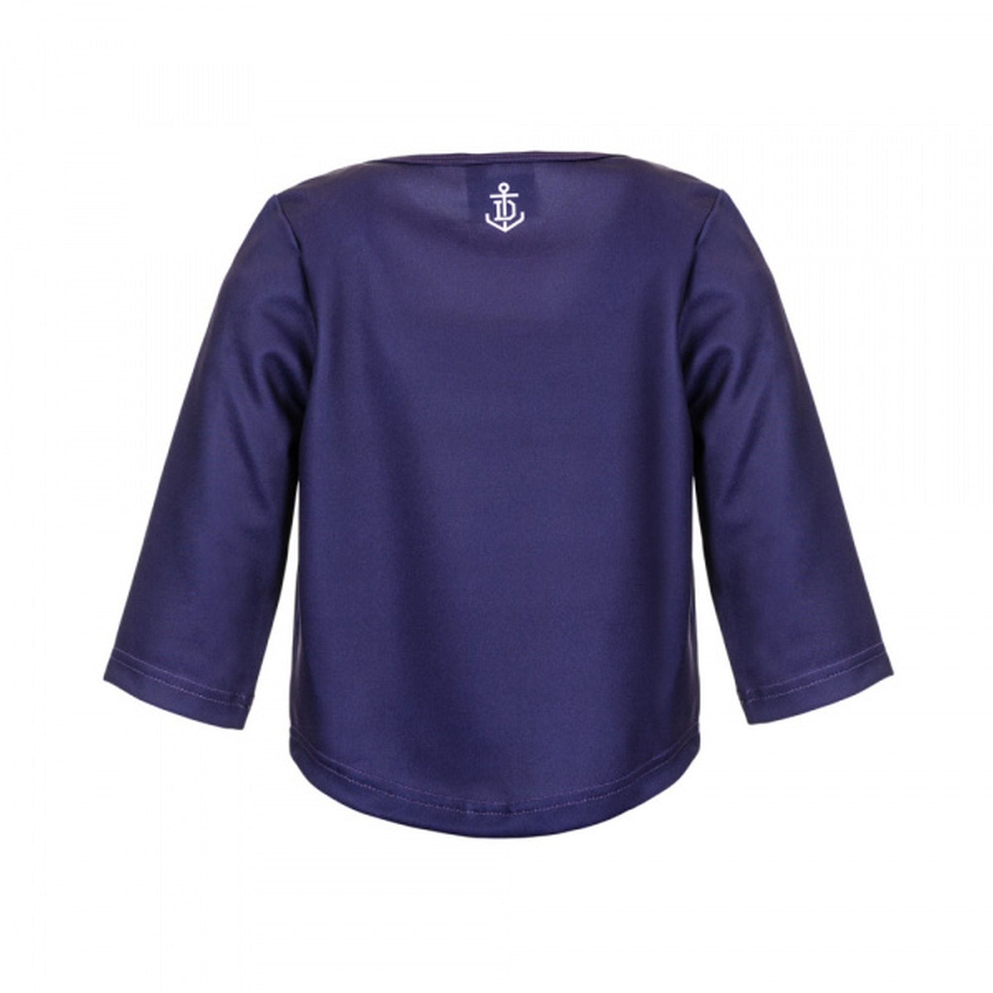 Burley Sekem Fremantle Dockers AFL Infant Long Sleeve Replica Jersey - Size 2 - Official Team Gear for Baby Boys & Girls - Perfect for Game Day, Playtime & Fan Photos