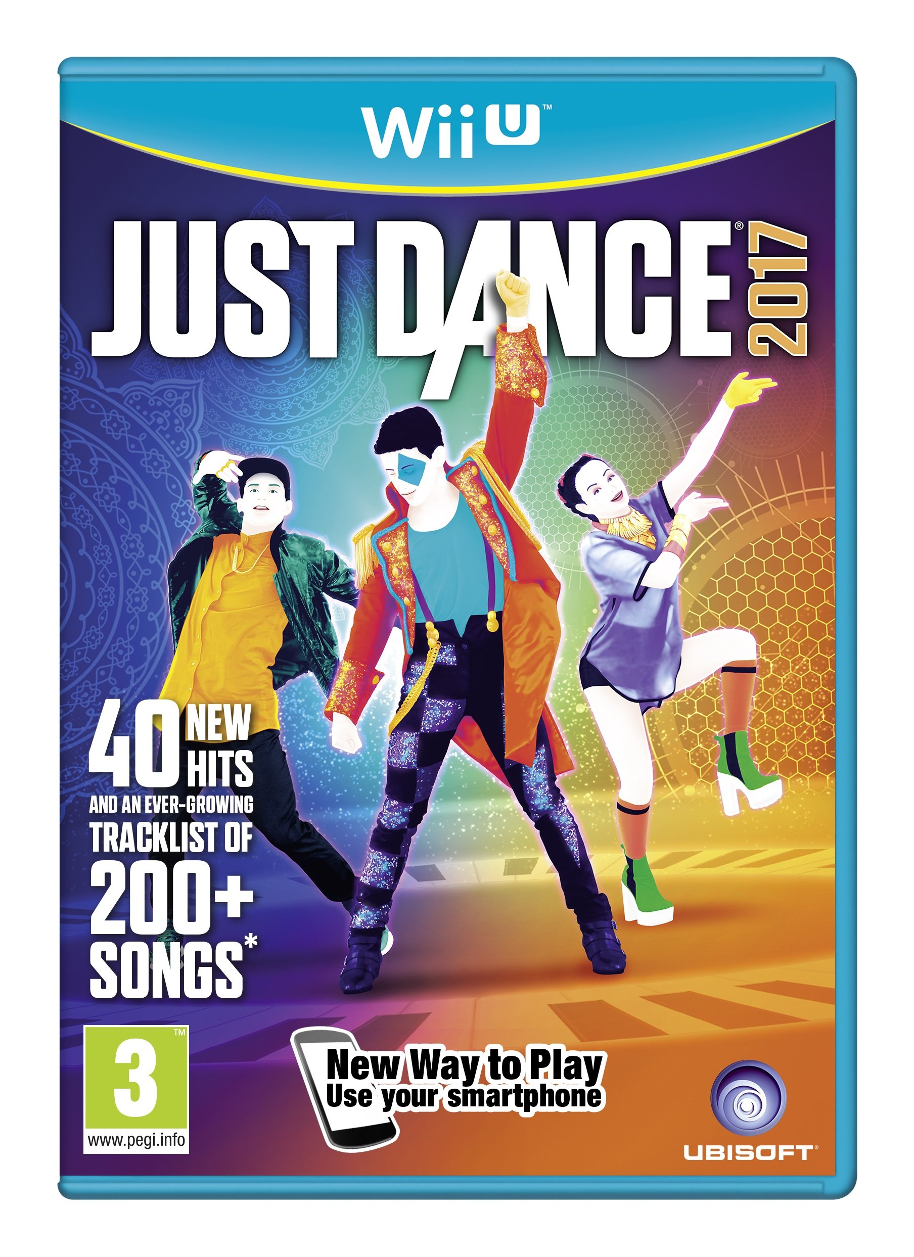 Just Dance 2017 for Nintendo Wii U - Fun Dance Game with 40+ Hit Songs | Family Party & Fitness Workout Game