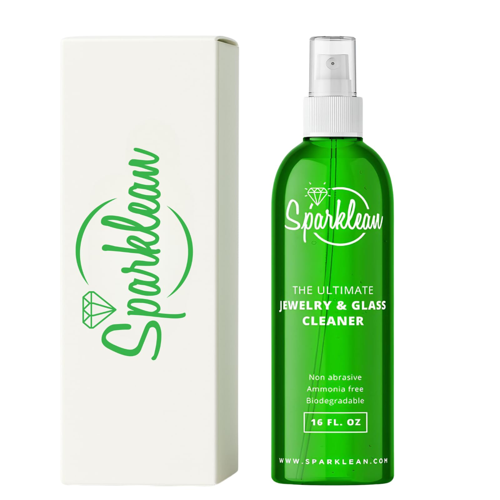 Premium Jewelry Cleaner Solution - Safe for Gold, Silver & Diamonds | Non-Toxic, Ammonia-Free Cleaning Spray | Anti-Tarnish Formula for Necklaces, Rings & Watches | Perfect for Daily Cleaning & Jewelry Maintenance