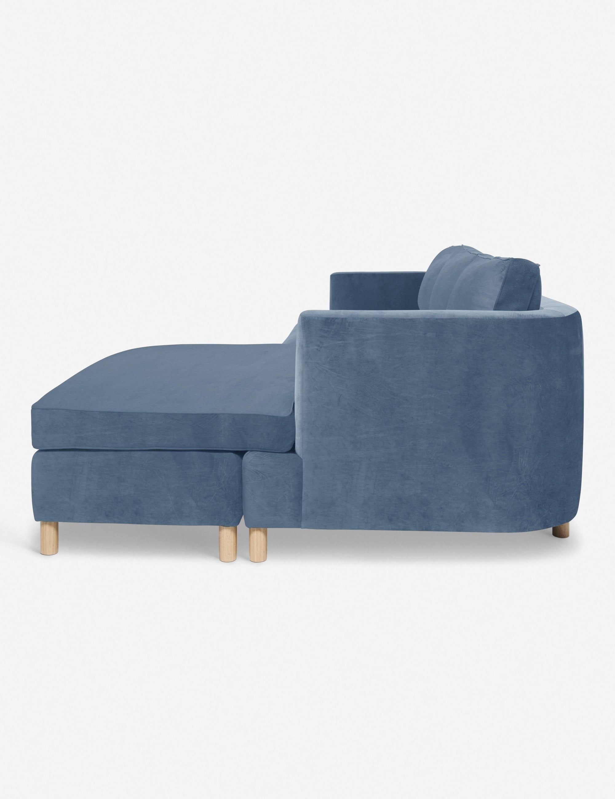 Belton Sectional Sofa by Ginny Macdonald - Modern L-Shaped Couch for Living Room, Family Room & Lounge | Comfortable Fabric Upholstery