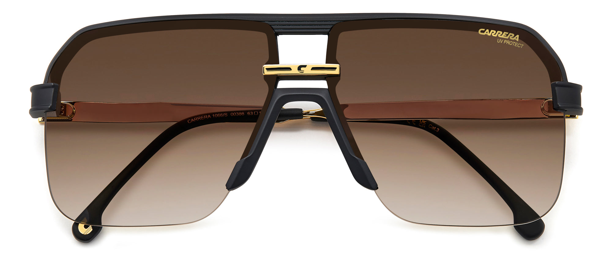 Carrera 1066 S Sunglasses - Polarized UV Protection Sports Sunglasses for Men & Women - Perfect for Running, Cycling, Driving & Outdoor Activities
