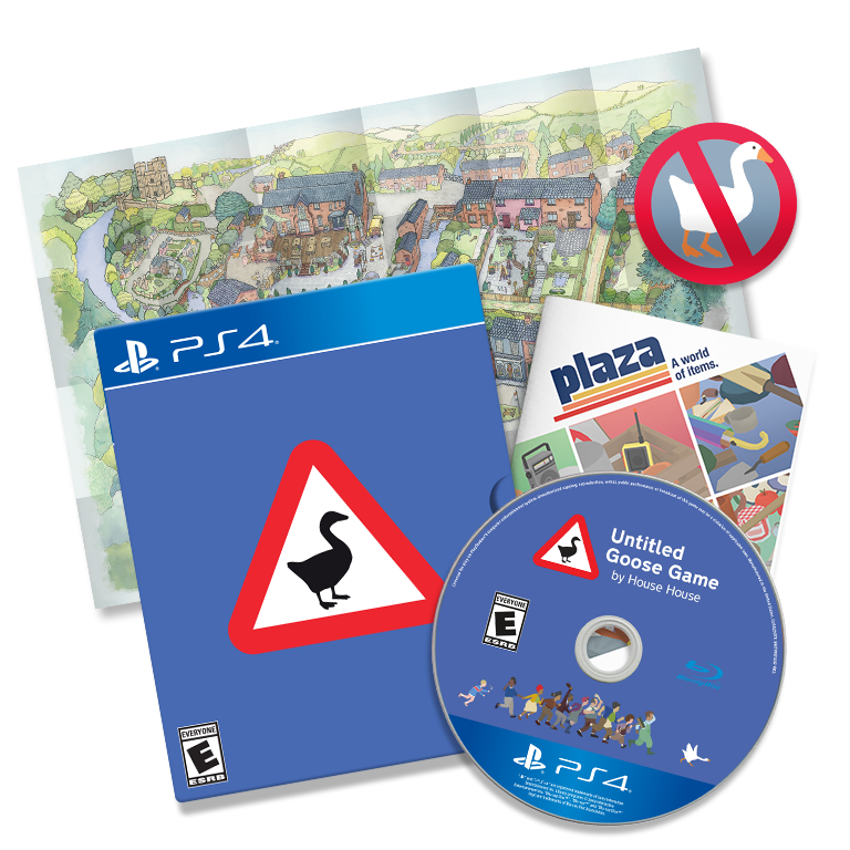 Untitled Goose Game: Lovely Edition - PlayStation 4 Game | Fun Puzzle Adventure for Family & Kids | Perfect for Casual Gaming & Party Nights