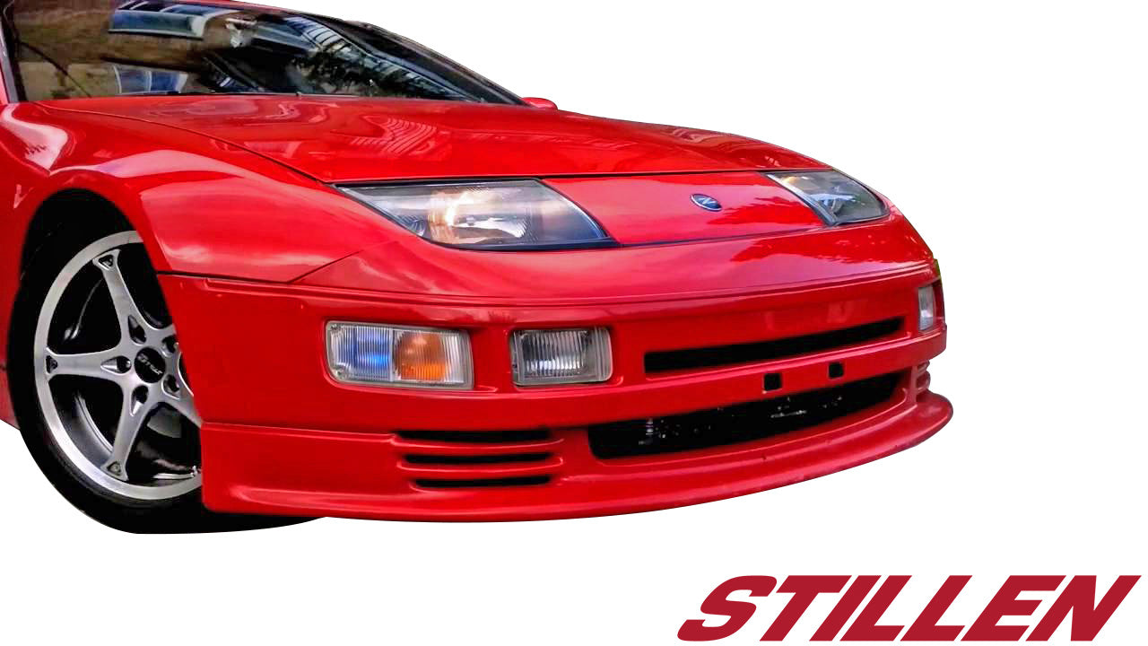 1990-1996 Nissan 300ZX Z32 Turbo Front Bumper Lip Spoiler GTZ Style - Aerodynamic Body Kit for Performance & Street Racing