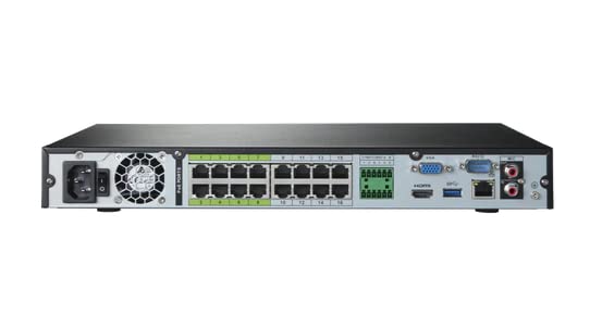 Lorex 16 Channel NVR Security System with 8X 4K (8MP) IP Cameras - Night Vision, 30FPS Recording, Motorized Zoom - Ideal for Home & Business Surveillance (NC4K3MV-168WB-1)