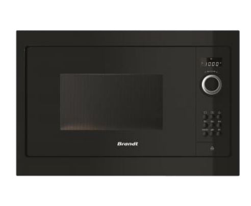 Brandt 38cm Compact Solo Microwave Oven BMS6115B - Perfect for Small Kitchens, Dorms & Office Spaces | Fast & Even Heating for Meals, Snacks & Beverages