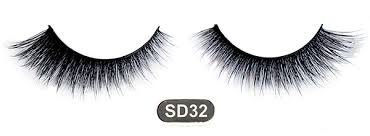 LA FLARE FAUX MINK LASHES - Natural Looking False Eyelashes (Choose Style SD32) for Dramatic Eye Makeup & Special Occasions
