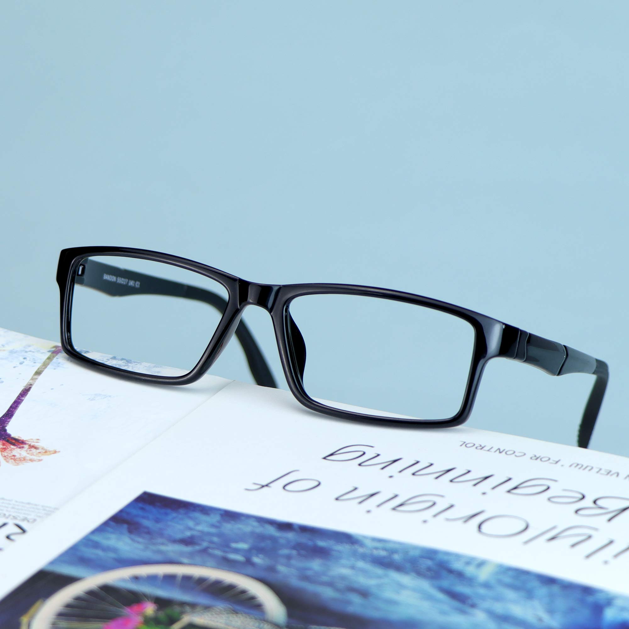 VisionGlobal Blue Light Blocking Glasses for Women & Men - Anti Eyestrain Computer Reading Glasses with UV Protection | Perfect for Office Work, Gaming & Screen Time