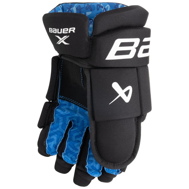 Bauer X Hockey Gloves - Intermediate Level Ice Hockey Gloves for Players - Perfect for Training, Games & On-Ice Performance