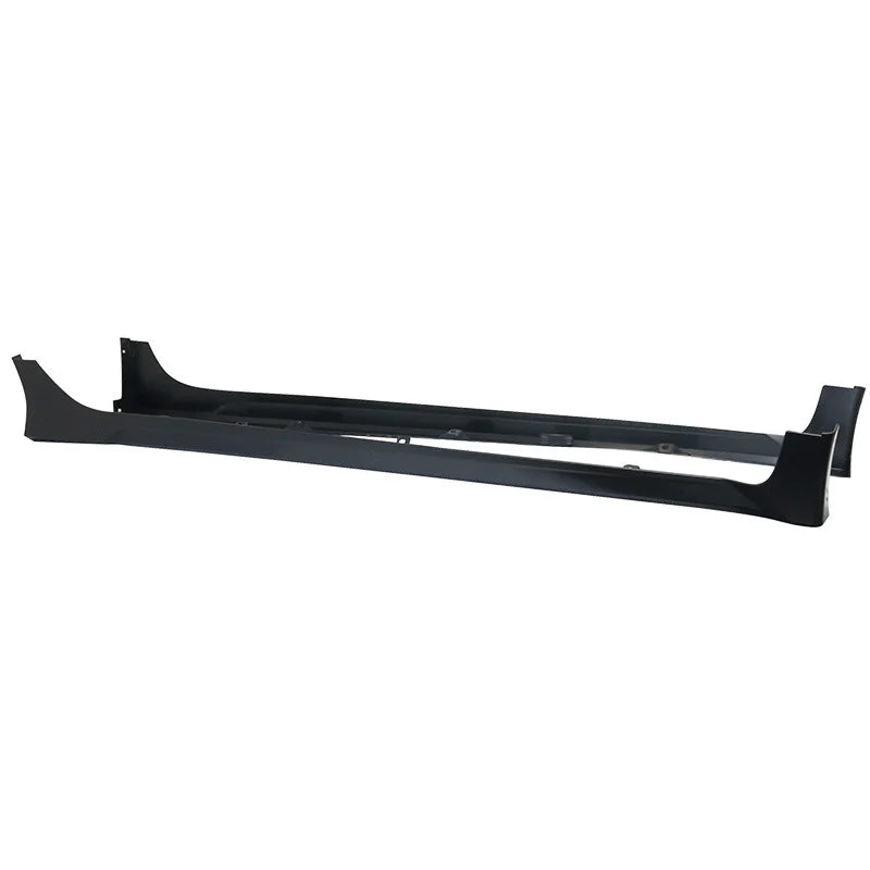 HFP Style Side Skirts for 2016-2021 Honda Civic Sedan | Unpainted Black PP Material | Car Body Kit & Exterior Upgrade for Enhanced Style & Aerodynamics