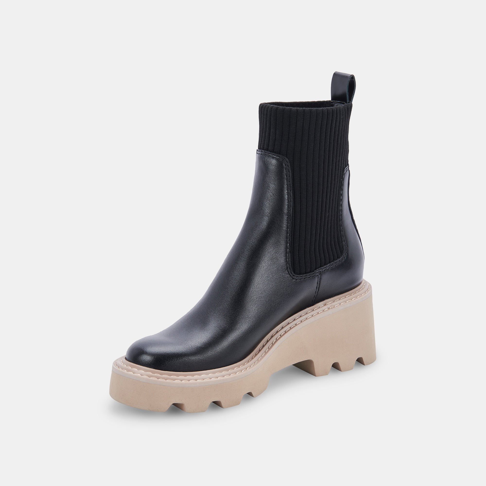 HOVEN H2O BOOTS ONYX LEATHER - Waterproof Leather Boots for Men & Women - Durable & Comfortable for Hiking, Outdoor, and Work - Perfect for Rainy Days and Tough Terrains