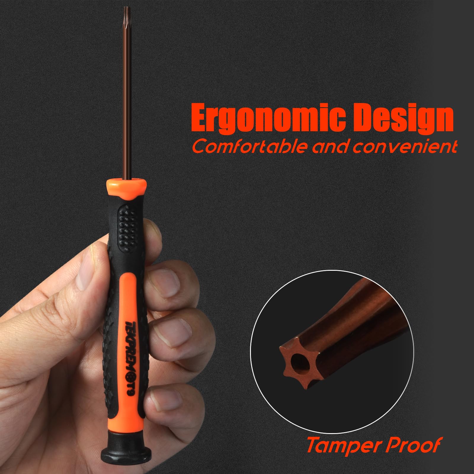 TEKPREM 14-in-1 Screwdriver Set for PS5 PS4 PS3 - T9 Torx & PH00/PH0/PH1 Phillips Screwdrivers with Cleaning Brushes and Tweezers - Professional Repair Kit for Sony Playstation 5/4/3 Consoles & Controllers - Perfect for Game Console Maintenance and DIY Repairs