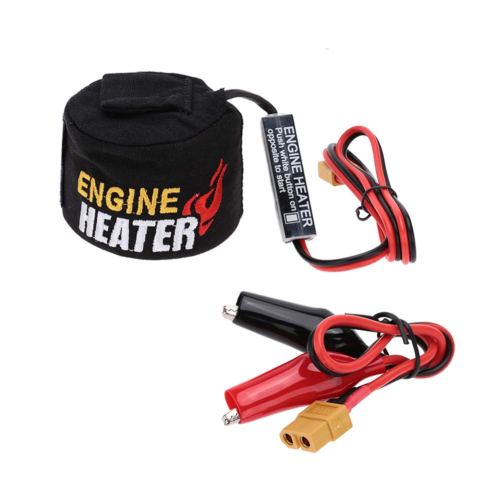 SkyRC Nitro Engine Heater for RC Cars - Fast & Efficient Glow Plug Heater for Nitro RC Vehicles - Perfect for Cold Weather Racing & Engine Warm-Up
