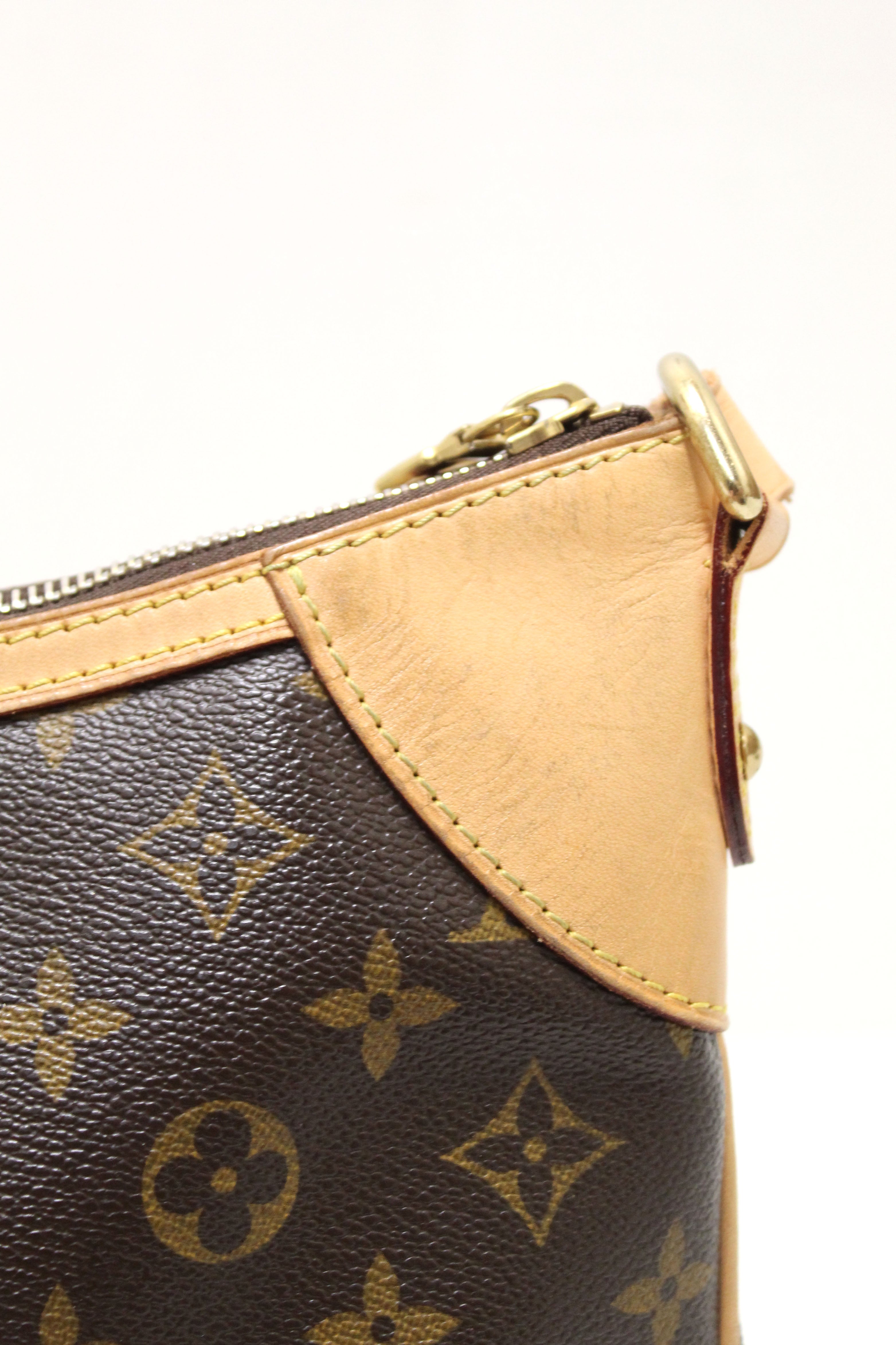 Authentic Louis Vuitton Monogram Odeon MM Messenger Bag - Luxury Crossbody Shoulder Bag for Women - Perfect for Work, Travel & Everyday Use