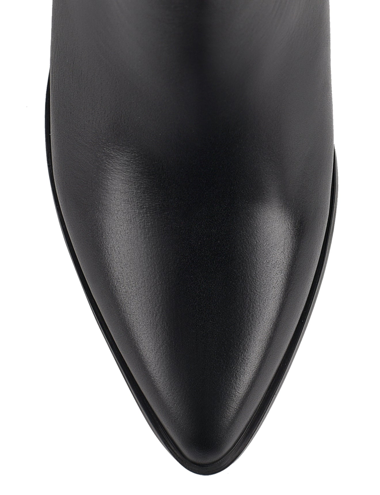 Stylish Black Leather Ankle Boots for Women - Comfortable & Fashionable Riding Boots for Casual Outings, Work & Date Nights