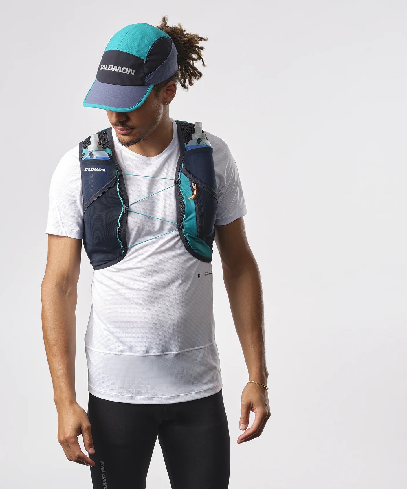 Active Skin 8 Running Hydration Vest with Included Water Flasks - Perfect for Trail Running, Hiking & Outdoor Adventures