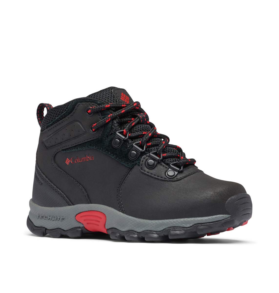 Columbia Kids' Newton Ridge Waterproof Hiking Boots - Lightweight Outdoor Shoes for Boys & Girls - Perfect for Trail Walking, Camping & Outdoor Adventures