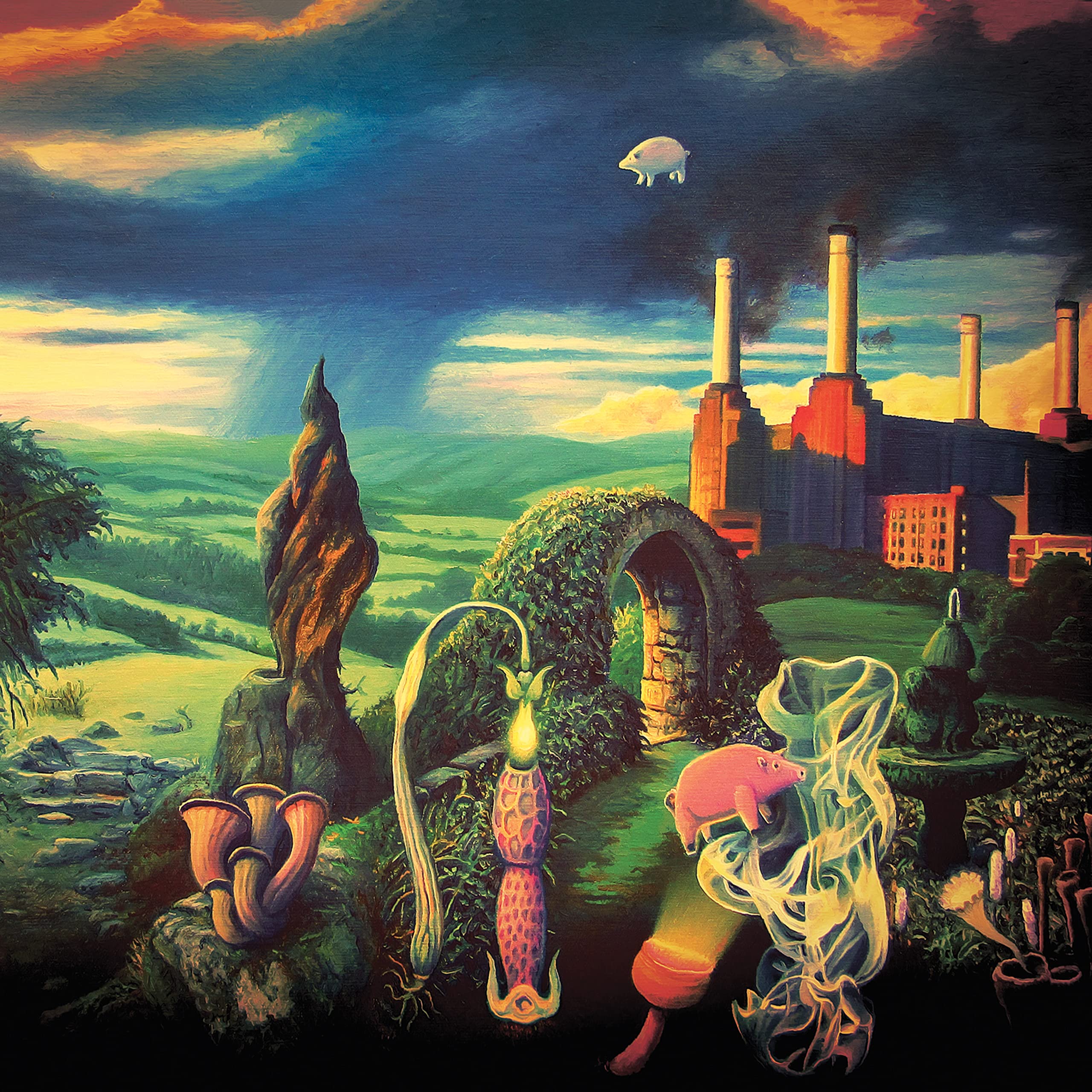 Animals Reimagined - A Tribute To Pink Floyd | Vintage Rock Band T-Shirt | Perfect for Concerts & Music Lovers