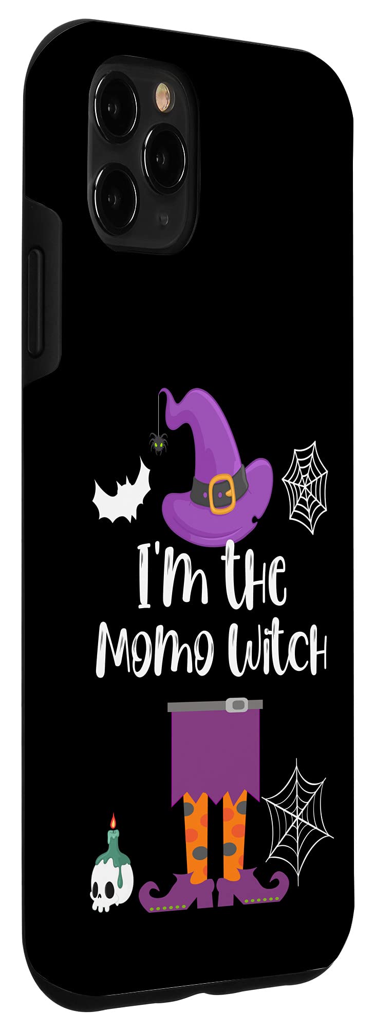 iPhone 11 Pro Max Case - Momo Witch Halloween Matching Group Phone Cover | Perfect for Halloween Parties, Cosplay Events & Themed Gatherings