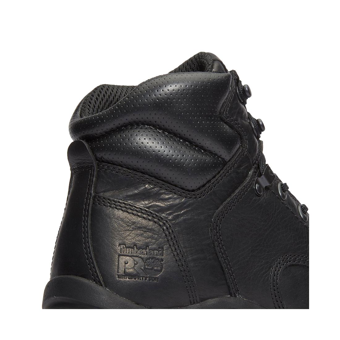 Titan® 6 Inch Alloy Steel Toe Work Boots for Men - Black Safety Shoes for Construction, Warehouse & Industrial Work