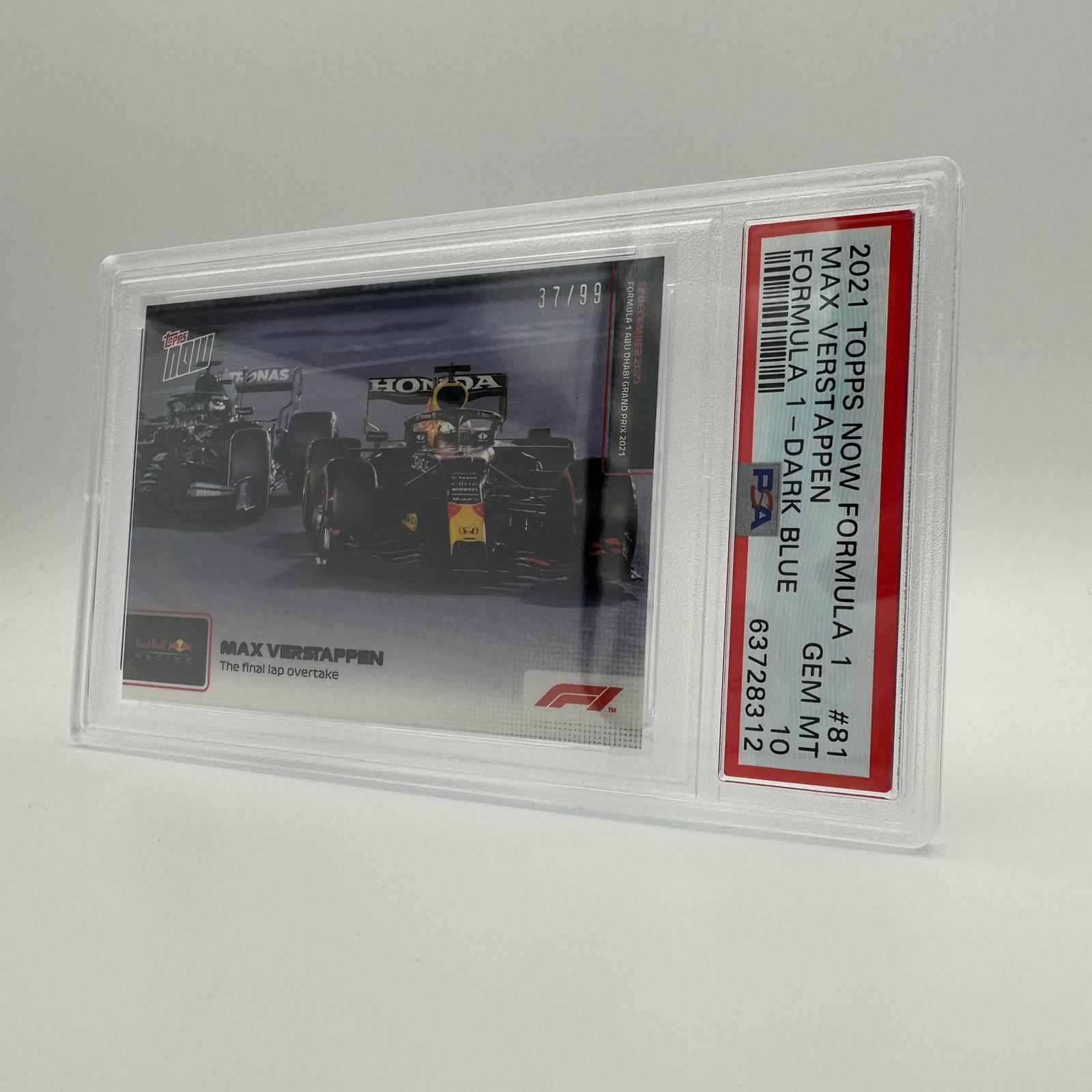 PSA 10 Graded /99 The Final Lap Overtake #81 Racing Card - Perfect for Collectors, Investors & Racing Fans Display