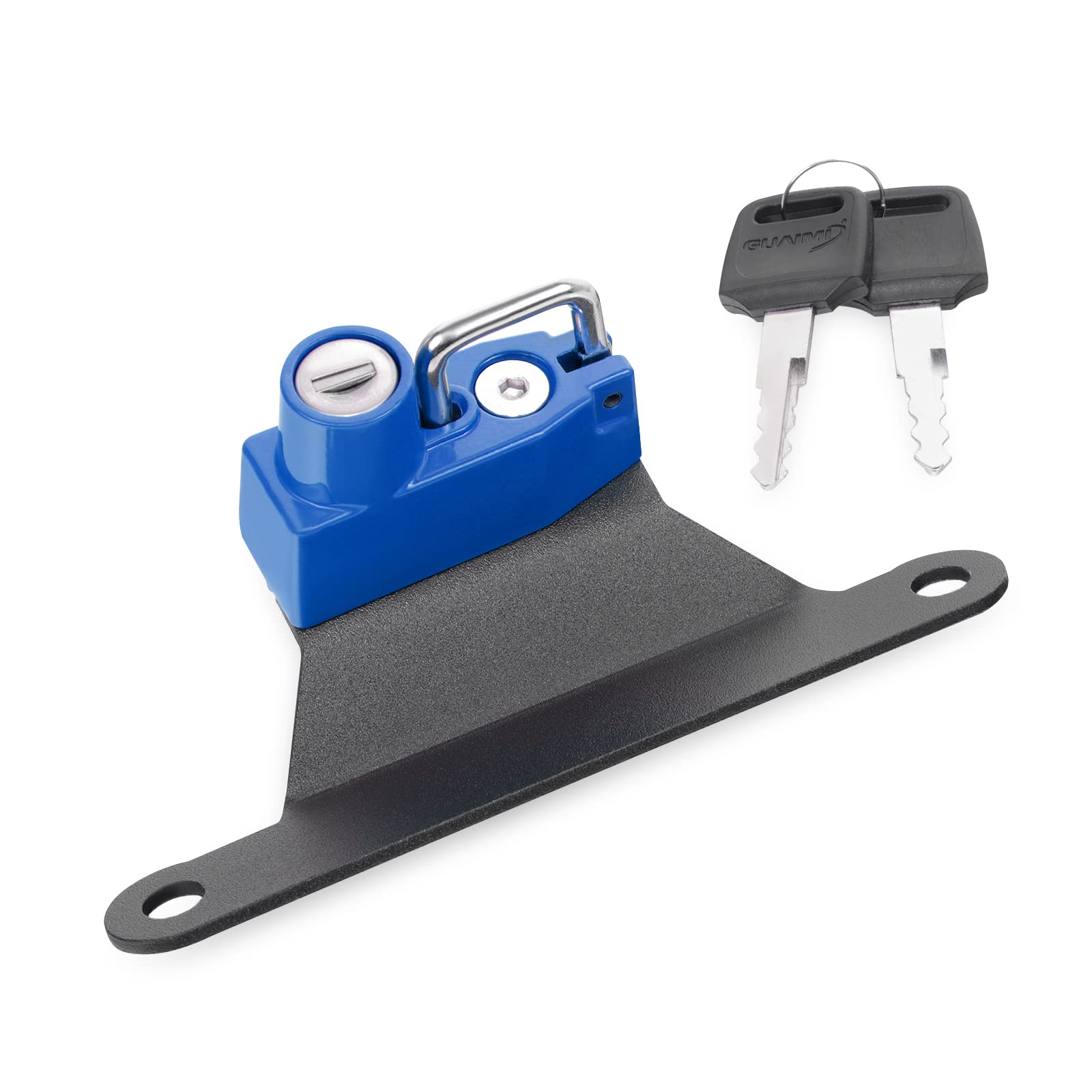 GUAIMI Motorcycle Helmet Lock - Anti-Theft Security Lock for Harley Pan America RA1250 2021 (Blue) | Perfect for Outdoor Riding, Travel & Parking Protection