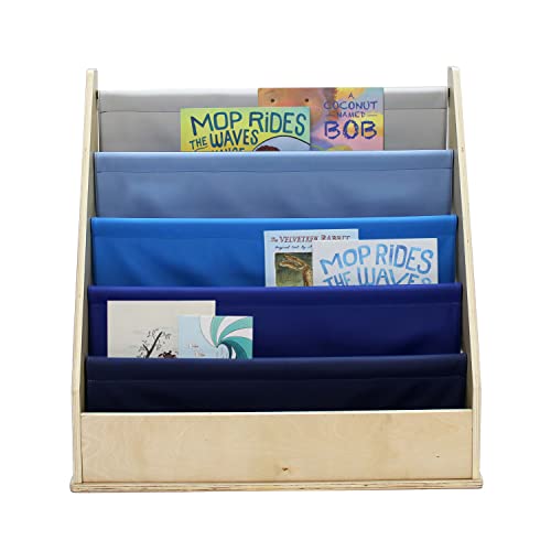 Navy/Powder Blue - Vinyl Sling Shelf