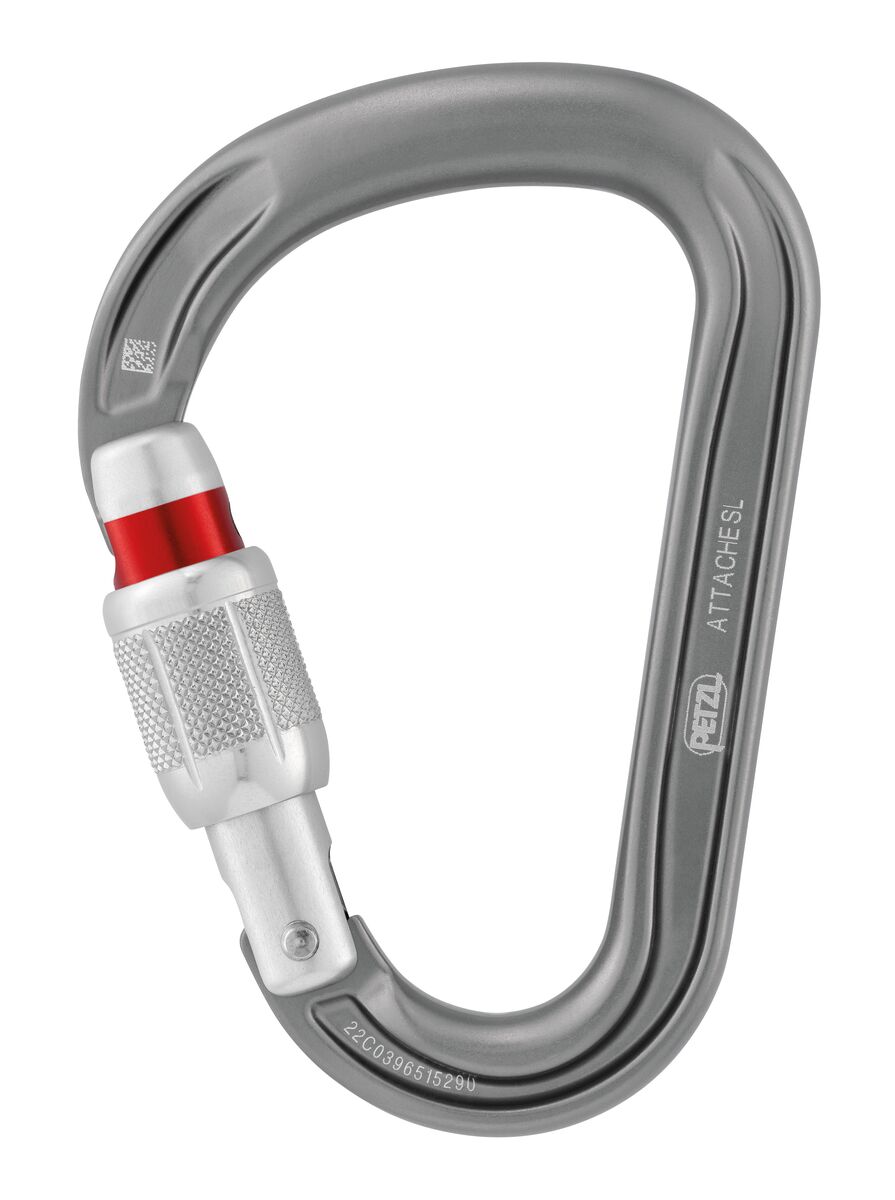 Secure Attache Screw Lock Carabiner - Heavy Duty Climbing Clip for Outdoor Gear, Keychains & Backpacks | Perfect for Hiking, Camping & Travel Accessories