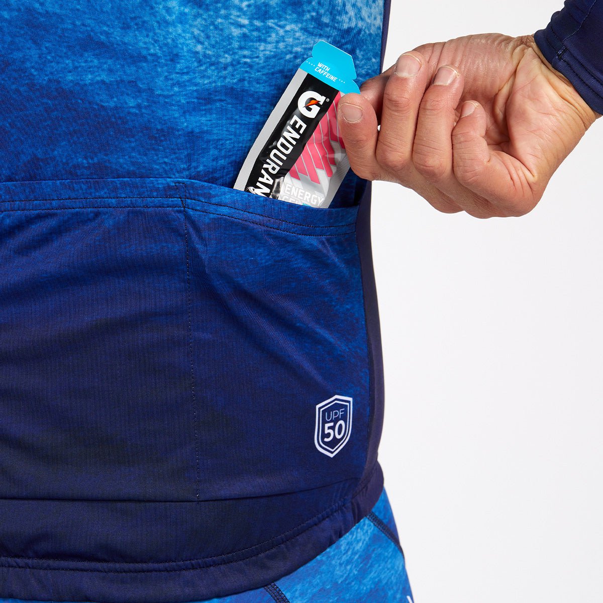 Men's LTD Cycle Sun Protection Long Sleeve Jersey - UPF 50+ UV Blocking Cycling Shirt for Outdoor Biking & Sports | Kahe Kai