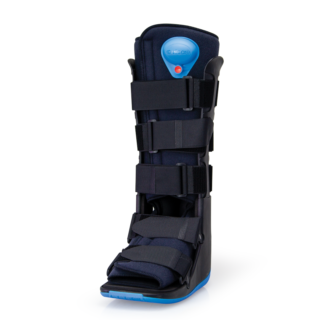 AllCare Orthopedic Air Moon Boot Cam Walker - Regular Size 17/43cm - Medical Walking Boot for Ankle & Foot Injuries, Post-Surgery Recovery, and Fracture Support