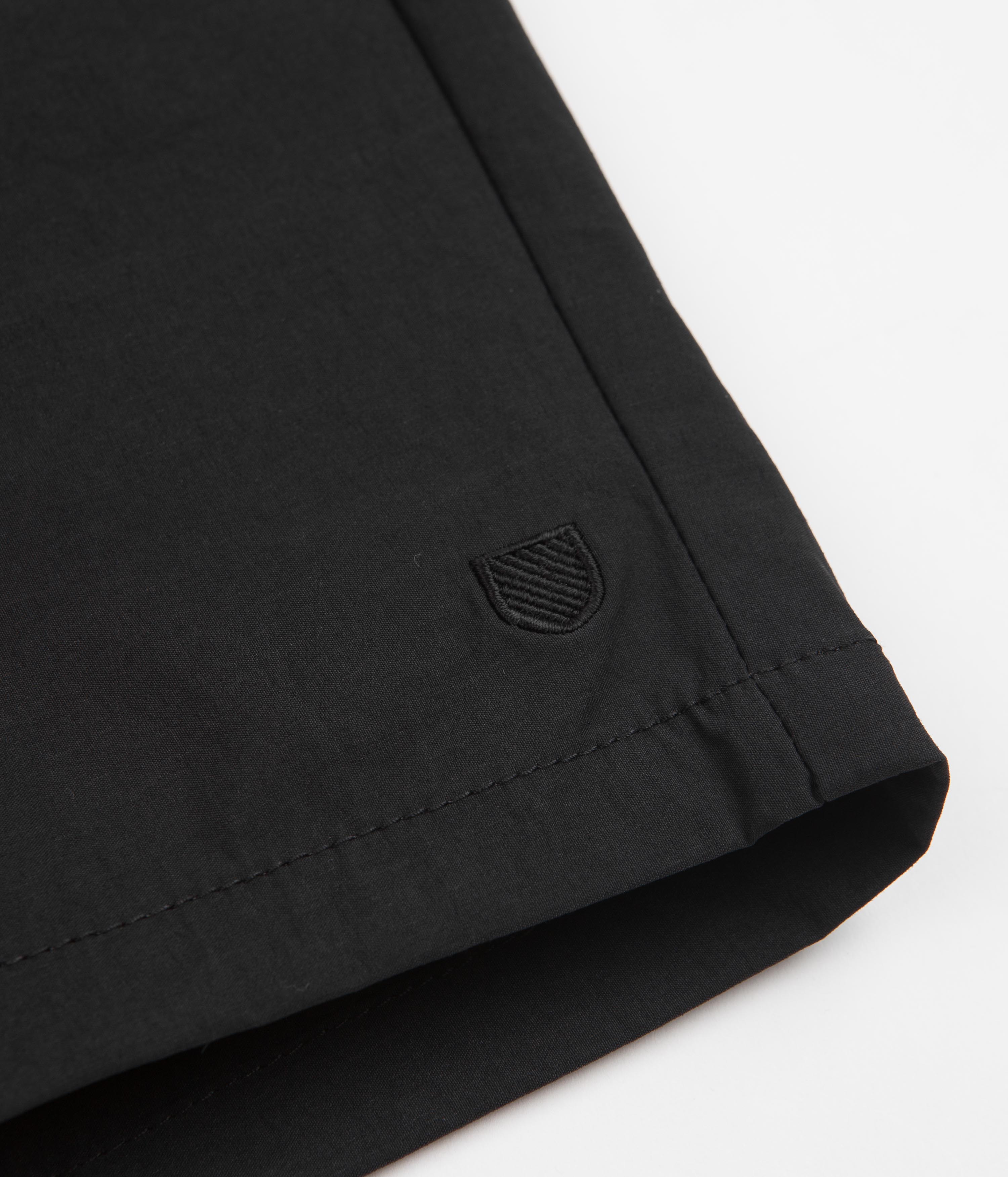 Brixton Steady Cinch X Shorts for Men - Black Casual Shorts for Summer, Hiking & Outdoor Activities