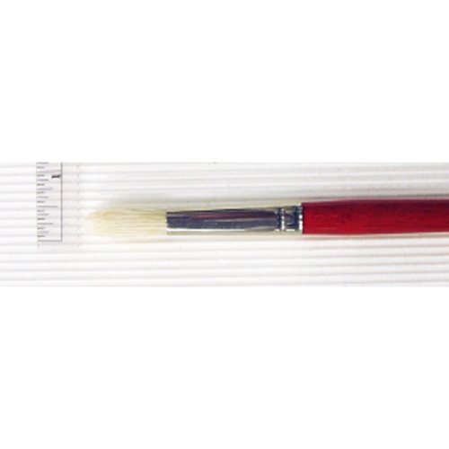 Da Vinci Maestro Series 2 Chungking Bristle Paint Brushes - Round Size 9 for Oil & Acrylic Painting - Professional Artist Brush for Canvas, Portrait & Fine Art Details