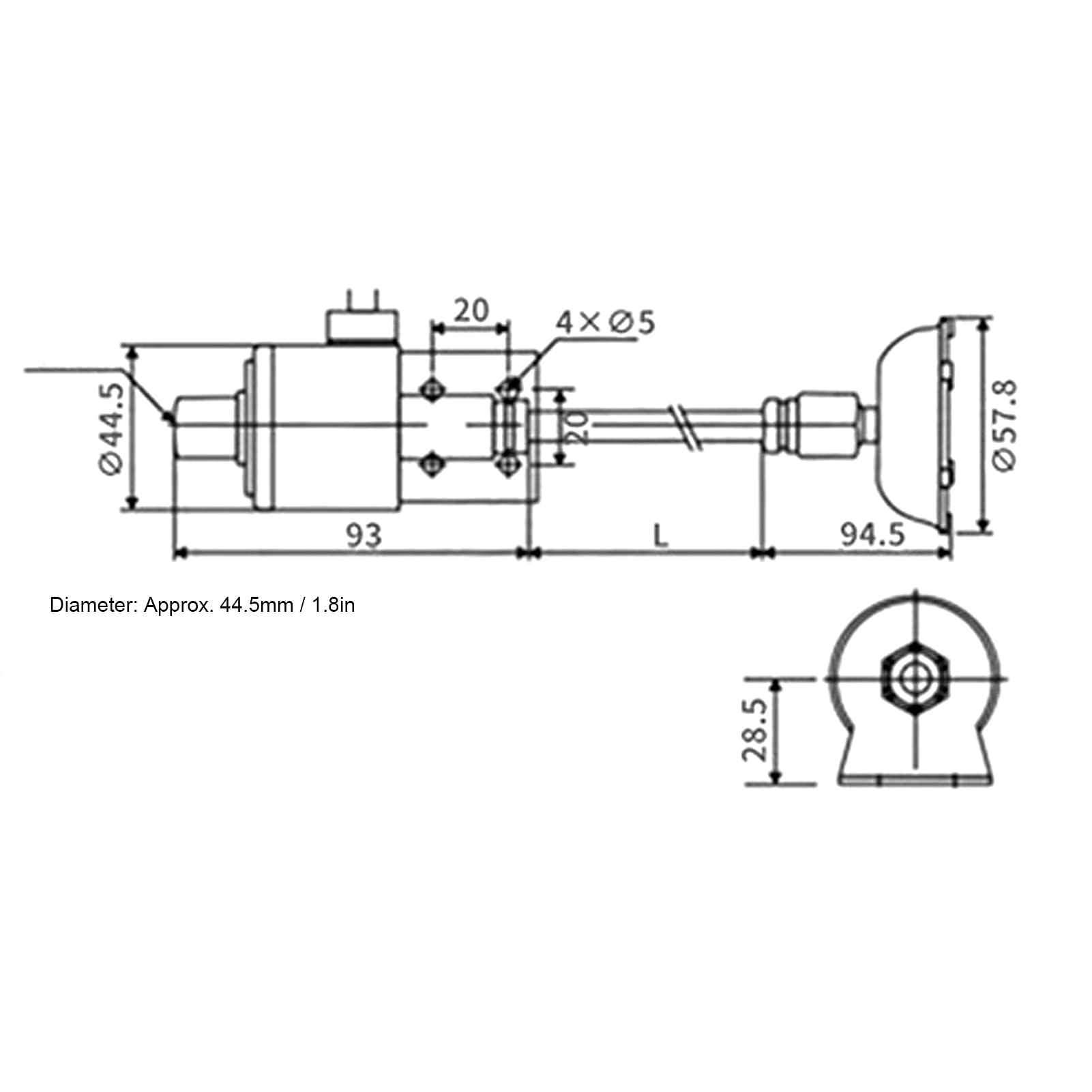 Electromagnetic Oil Pump for Grinder, Milling Machine Oil Pump, Durable 400-500cc, for Grinding, Milling, Drilling & Lathe Lubrication Cooling - Perfect for Metalworking, CNC Machining & Industrial Applications