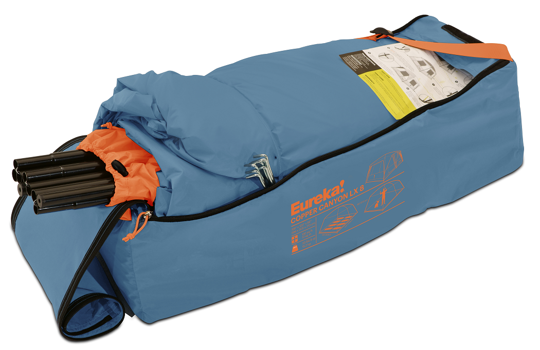 Eureka Copper Canyon LX 8-Person Camping Tent - Lightweight, Spacious Family Tent for Outdoor Adventures, Hiking & Backpacking Trips