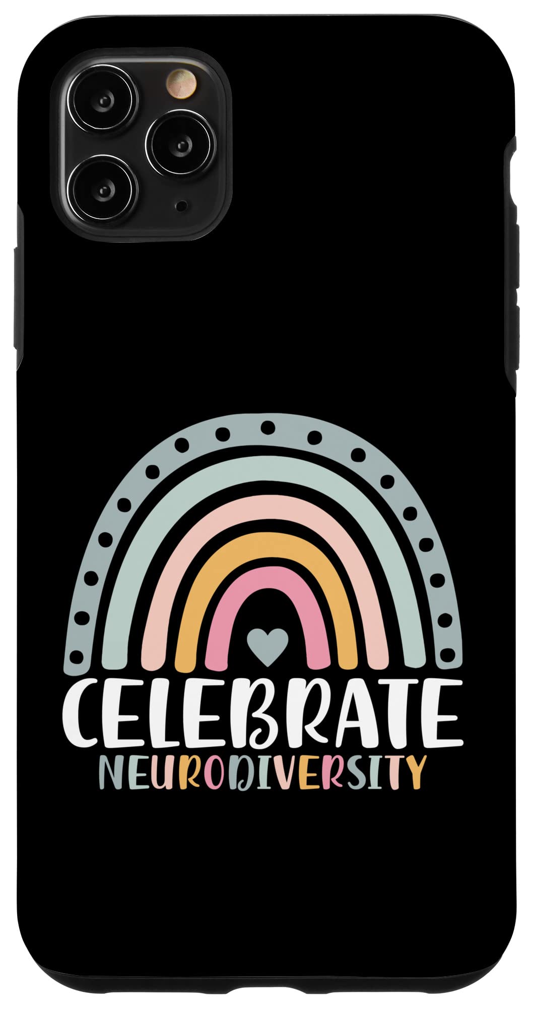 iPhone 11 Pro Max Case - Autism Awareness & Neurodiversity Support - Durable Protective Cover for Mental Health Advocacy | Perfect for Everyday Use, Gifts & Awareness Events