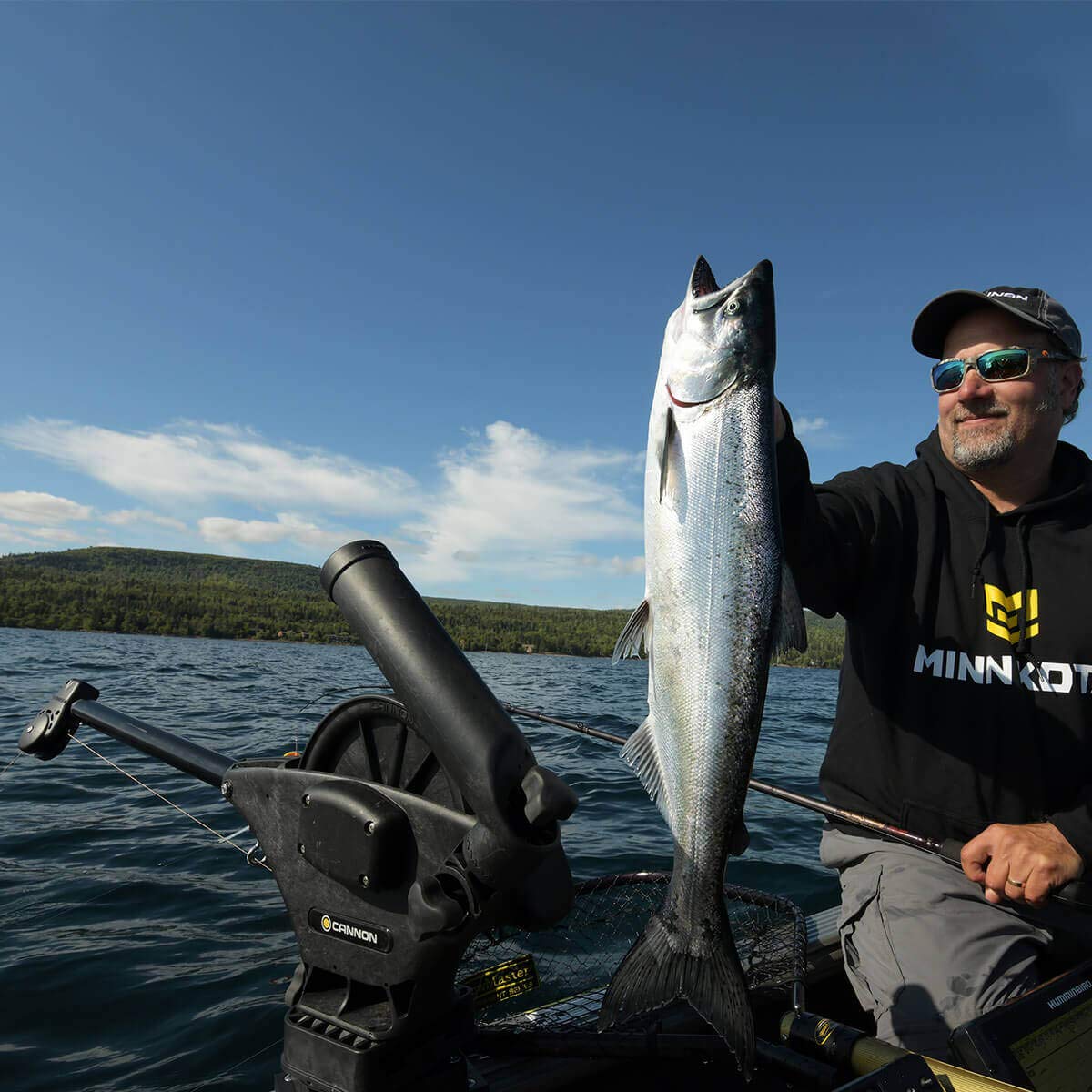 Cannon Uni-Troll Manual Downrigger - 5 ST Heavy Duty Fishing Downrigger for Deep Sea & Lake Trolling - Perfect for Salmon, Trout & Walleye Fishing