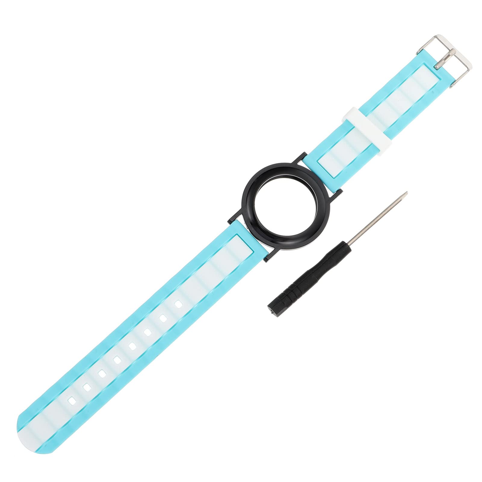 PHENOFICE Silicone Watch Band & Case - Durable Strap Wristband for Fitness Tracking Watches - Perfect for Running, Workouts & Daily Use