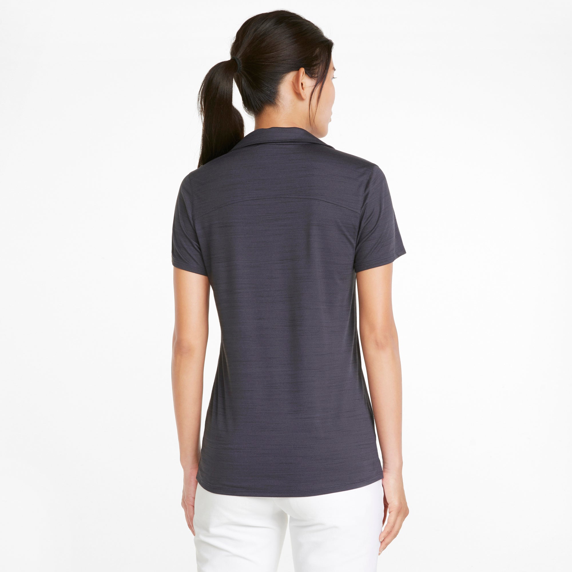 Women's CLOUDSPUN Coast Golf Polo Shirt - Breathable & Comfortable Navy Blazer Style for Golf, Tennis & Casual Wear