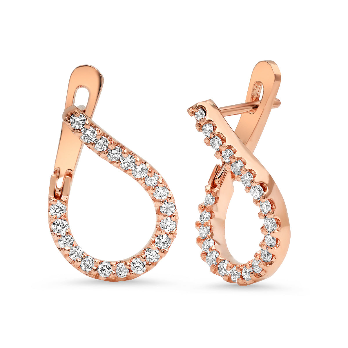 Elegant Embrace Earrings for Women - Sterling Silver Hug Hoop Earrings | Perfect for Date Night, Wedding & Everyday Wear