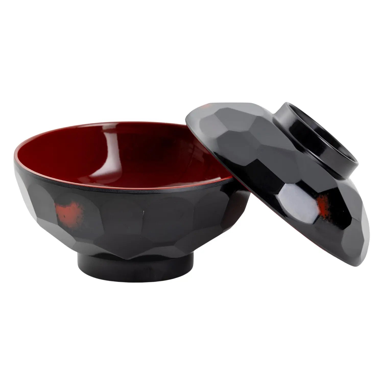 Premium Melamine Kikko Pattern Soup Bowl - 12cm (4.7