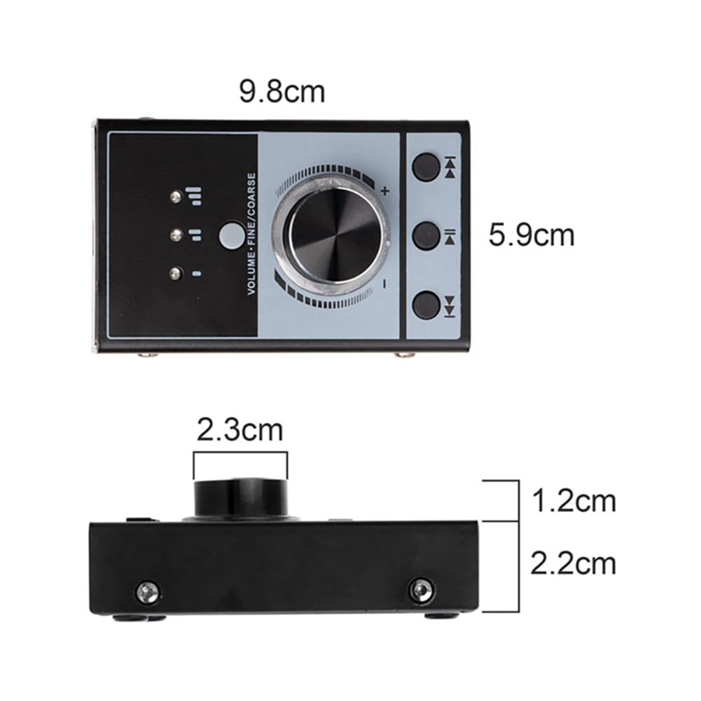 USB Sound Card Controller for PC & Mobile - Recording & Volume Control