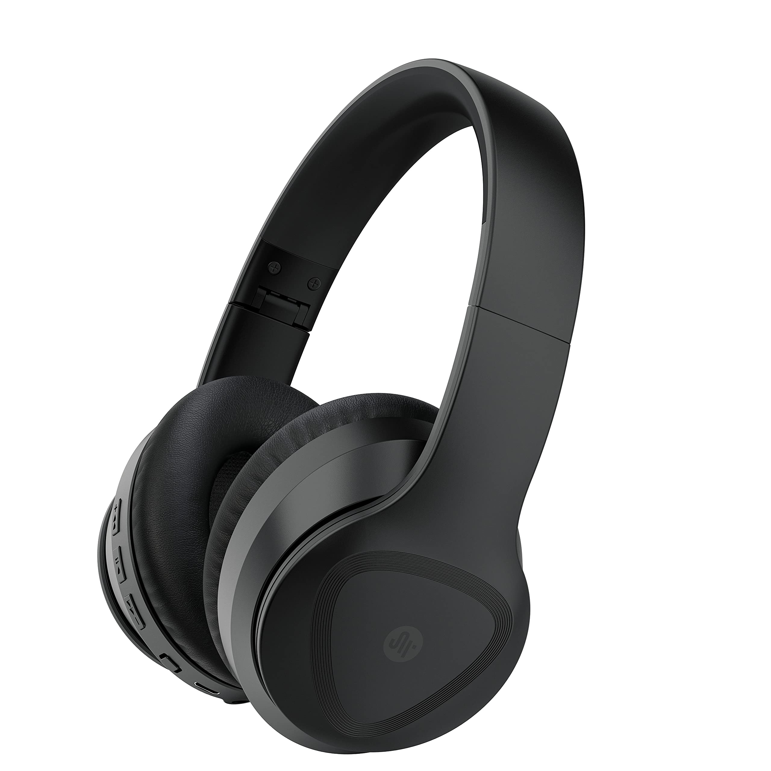 Saramonic SR-BH600 Wireless Bluetooth 5.0 ANC Noise Cancelling Over-Ear Headphones with 40mm Drivers & Premium Leather Earpads - Black | Perfect for Travel, Office Work & Music Listening